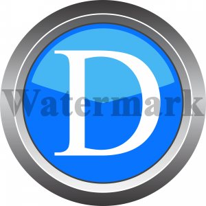 Instant Download English Capital D